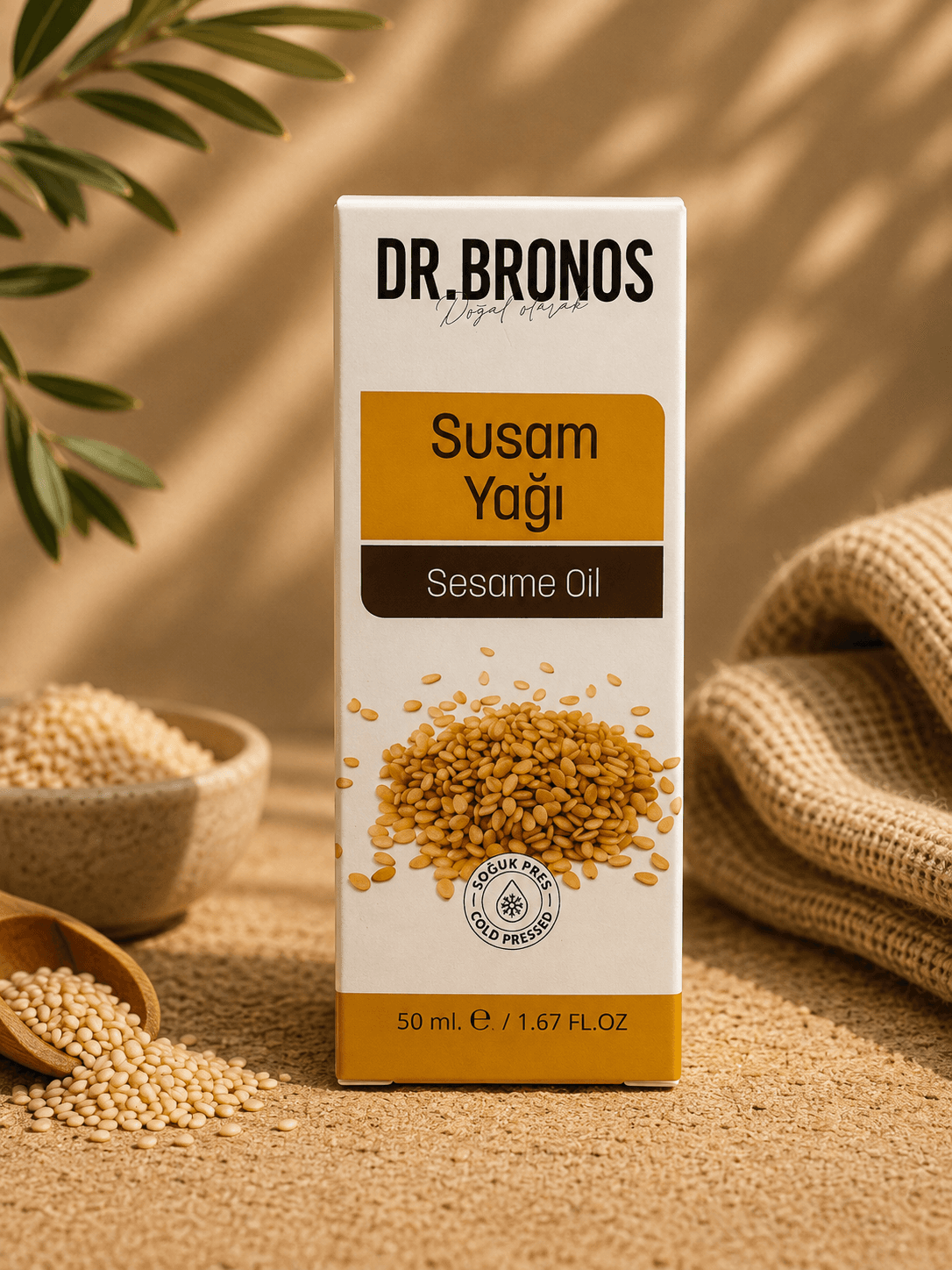 SUSAM YAĞI ( SOĞUK PRES ) 50 ML