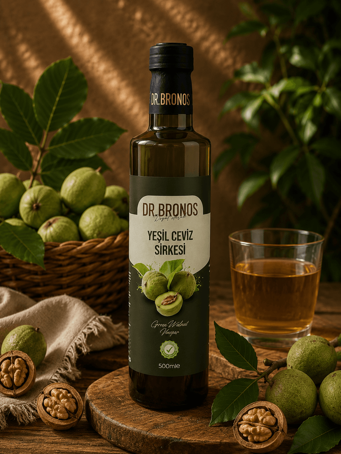 YEŞİL CEVİZ SİRKESİ 500 ML