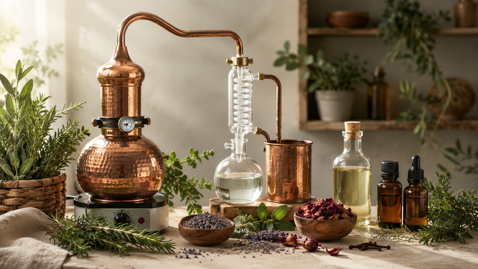 Distilasyon Nedir? Uçucu Yağlar Nasıl Elde Edilir?