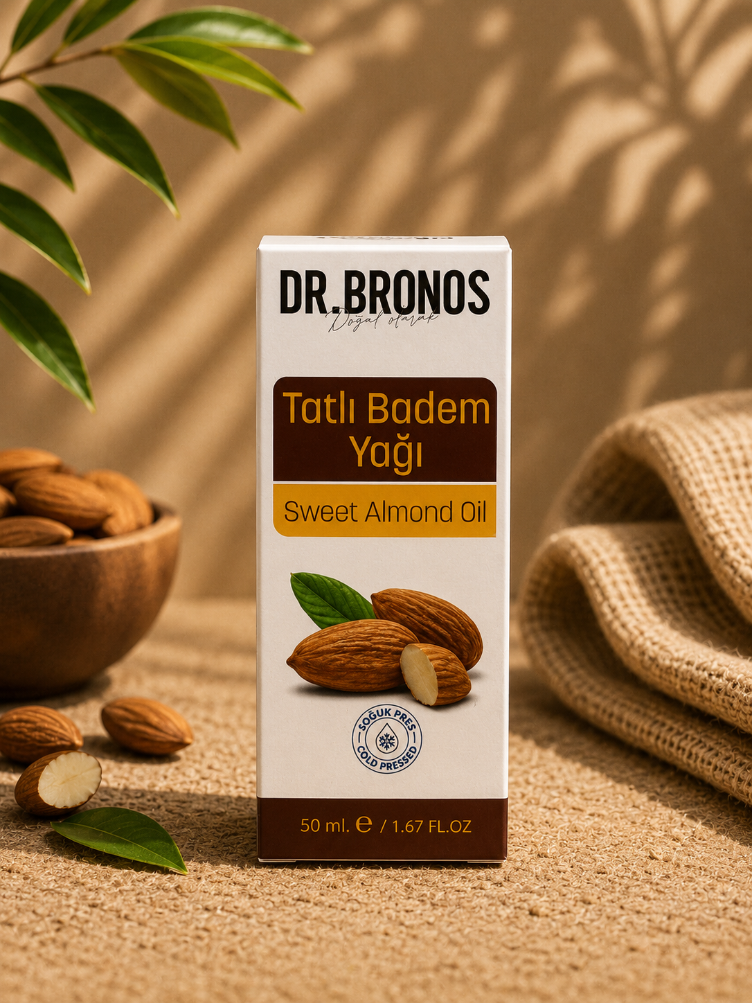 TATLI BADEM YAĞI ( SOĞUK PRES ) 50 ML