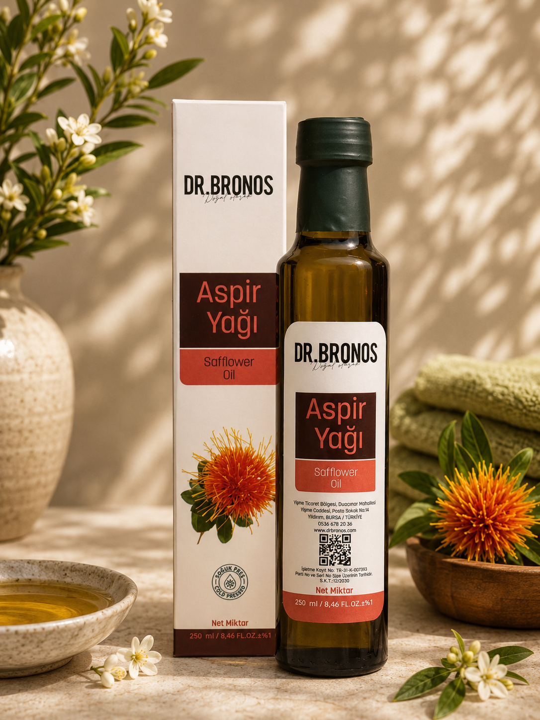 ASPİR YAĞI ( SOĞUK PRES ) 250 ML
